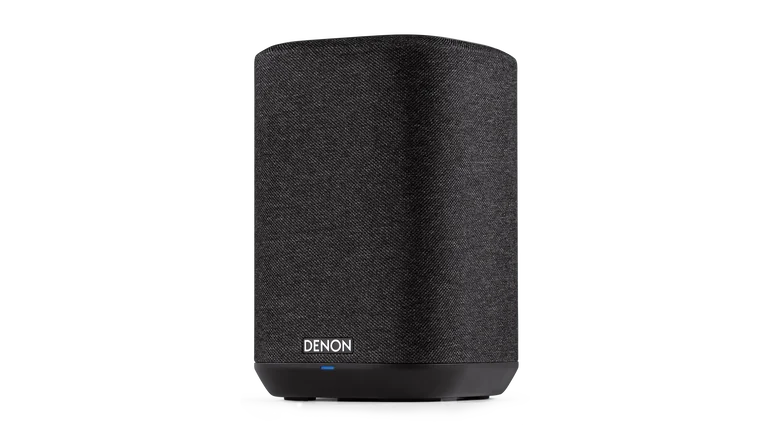 Black Denon Home 150 smart speaker with HEOS Built-in